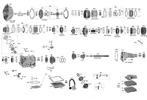 C4 TRANSMISSION PARTS DIAGRAM TRANSMISSION PARTS ONLINE