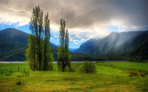 hills and mountain-New Zealand landscape wallpaper Preview | 10wallpaper.com