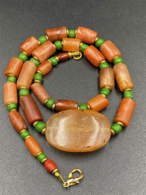 Old Antique Ancient Indus Valley Beads of Carnelian and Old | Etsy