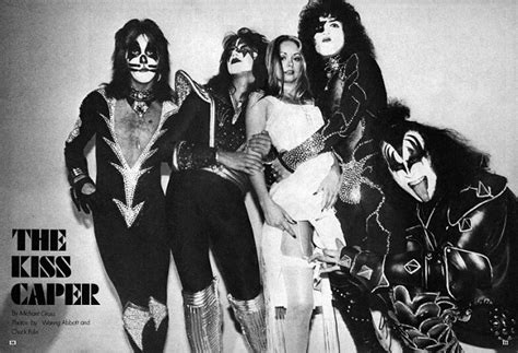 KISS with Star Stowe (NYC) April 9, 1976 (Destroyer Photo Session-Press Conference Mothers ...