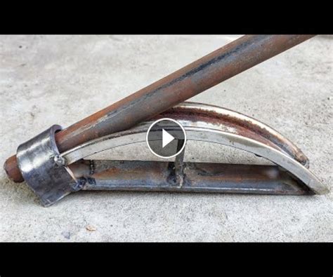 Tractorgallery.net 2021 Round Pipe Bending Tricks // Handmade Pipe ...