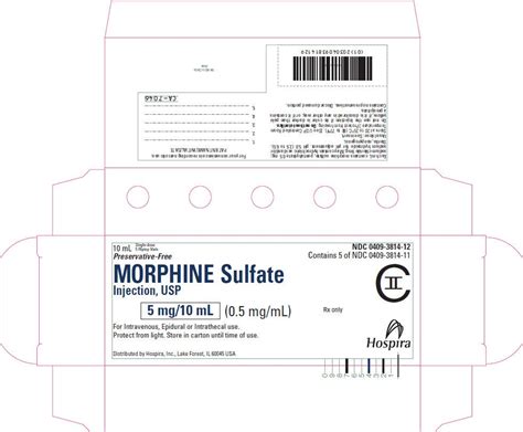 Morphine Injection - FDA prescribing information, side effects and uses