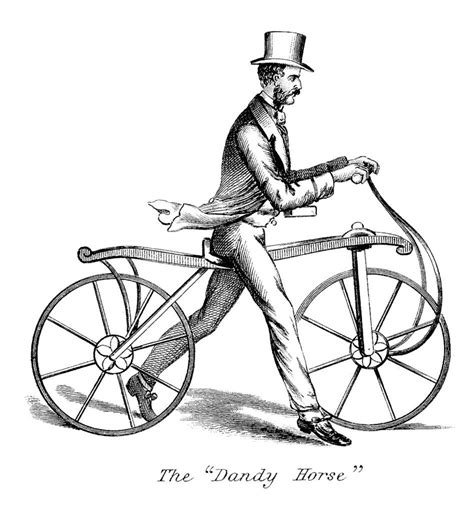 Vintage Dandy Horse Walking Bicycle