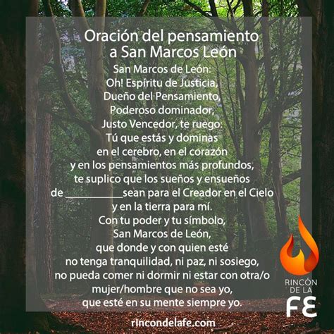 Descubre las oraciones del pensamiento a San Marcos León. Rézale para ...