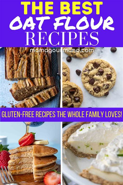 Best Oat Flour Recipes in 2021 | Yummy food dessert, Easy gluten free desserts, Delicious gluten ...