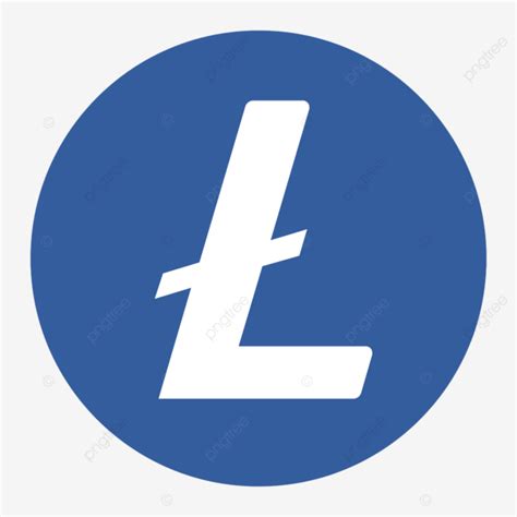 Litecoin Clipart Hd PNG, Litecoin Ltc Token Symbol Cryptocurrency Logo ...