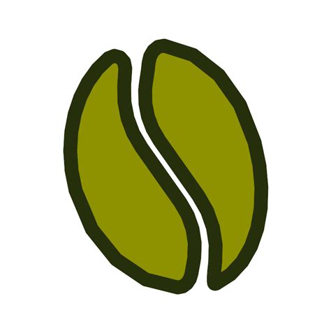 Coffee Green Coffee Beans Vector SVG Icon - SVG Repo