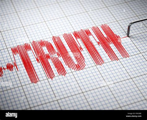 Lie detector illustration hi-res stock photography and images - Alamy