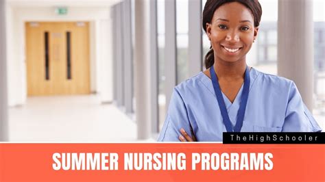 8 Summer Programs For Nursing Aspirants In High School - TheHighSchooler