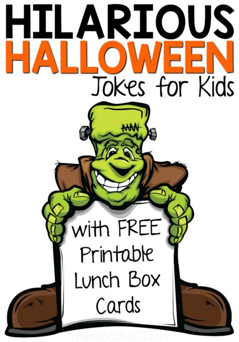 Halloween Jokes for Kids - From ABCs to ACTs