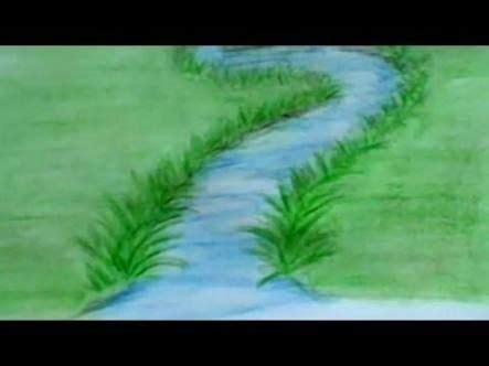 Image result for how to draw water stream sketches | Colored pencil lessons, Color pencil art ...