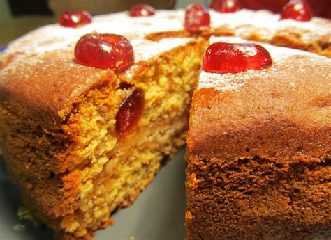 Cherry and Marzipan Cake Recipe