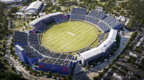 ICC Unveils Stunning CGI Renderings of Nassau County International Cricket Stadium for T20 World ...