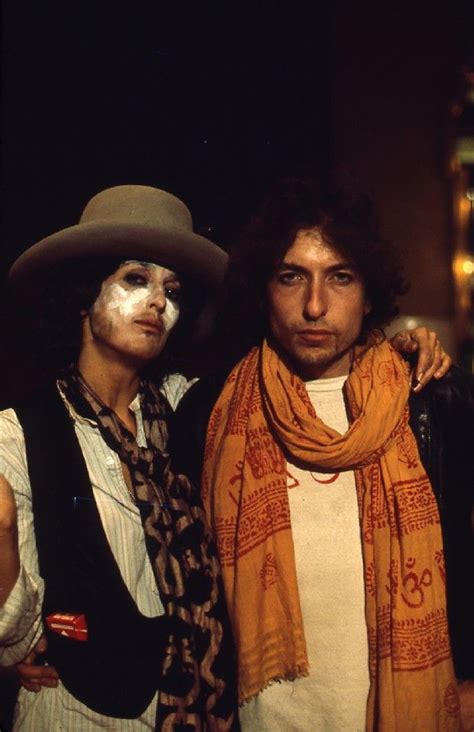 BOB DYLAN & JOAN BAEZ by Ken Regan, 1975, Backstage on the Rolling ...