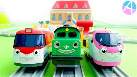 TITIPO TITIPO All Together Train Play Toys - YouTube