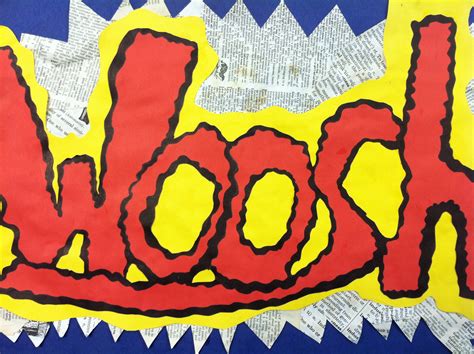 The smARTteacher Resource: Onomatopoeia Pop Art