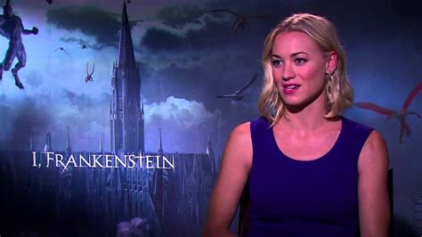 I, Frankenstein Interview With Yvonne Strahovski - YouTube