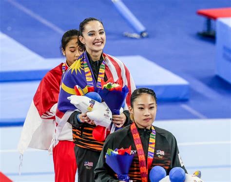 M'sian Gymnastics Queen Farah Ann Wins Gold In All-Around Event At The 30th Annual SEA Games ...