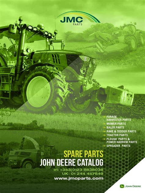 John Deere Parts Catalogue | Tractor | Intensive Farming