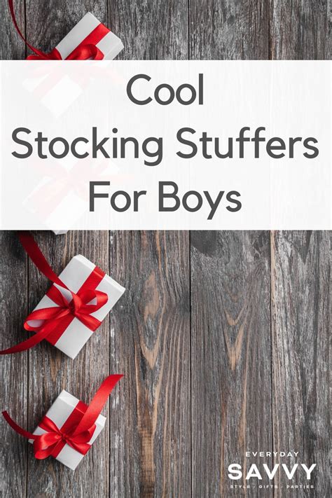 Cool Stocking Stuffers for Boys - Everyday Savvy