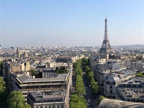 Eiffel Tower from the Arc de Triomphe Photograph by Jim Albritton | Pixels