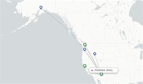 Alaska Airlines flights from Phoenix, PHX - FlightsFrom.com