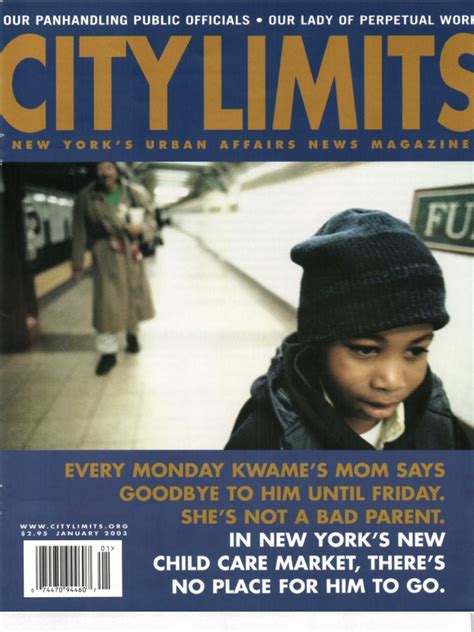 City Limits Magazine, January 2003 Issue | PDF | Practice Of Law | Tutor