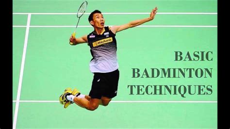 Basic Badminton Techniques - YouTube