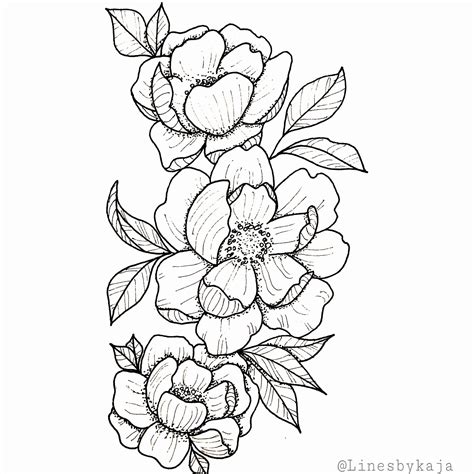 Anime Flowers Drawing Book New Tattoo Tattooart Tattoosforwomen ...