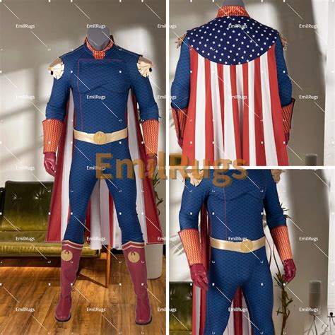 Homelander Cosplay Costume Homelander Outfit Mens Costume - Etsy Hong Kong