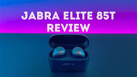 Jabra Elite 85t Review! - YouTube