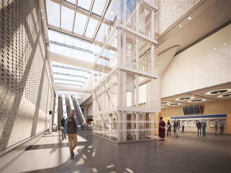 Crossrail unveils images of new Elizabeth line stations | News | Archinect