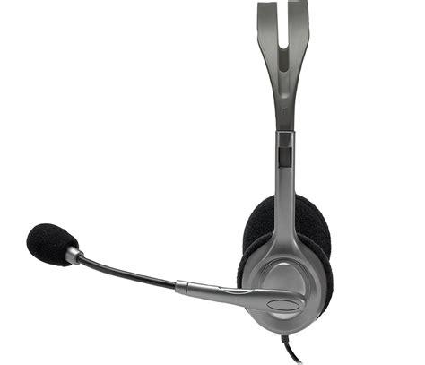 Logitech H110 Stereo Headset 3.5mm dual plug computer headset – Golchha ...