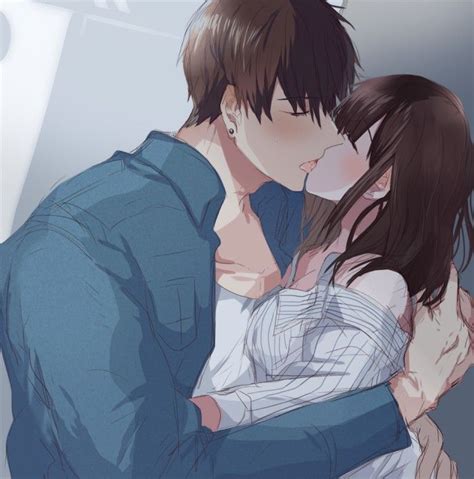 Pin by Nana Chan on Fan-Art | Romantic anime couples, Anime couple kiss ...