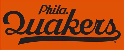 Philadelphia Quakers Logo - Wordmark Logo - National Hockey League (NHL) - Chris Creamer's ...