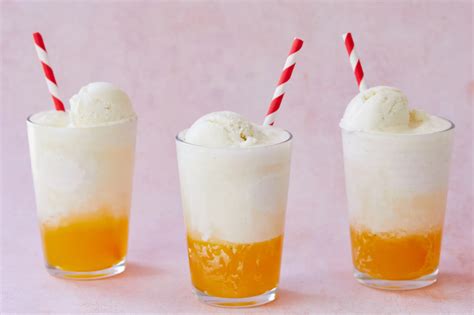 Homemade Orange Soda Ice Cream Floats | Bigger Bolder Baking | Recipe | Ice cream floats, Ice ...