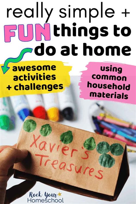 Fun Things to Do At Home with Kids (That Are Really Simple!)