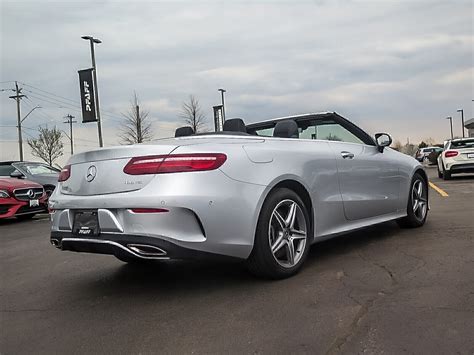 Certified Pre-Owned 2018 Mercedes-Benz E400 4MATIC Cabriolet Convertible in Kitchener #38585D ...