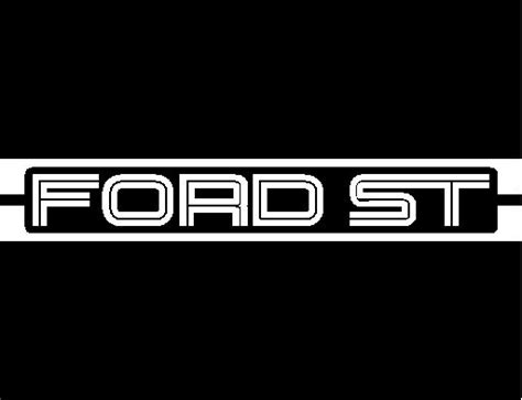 Ford ST Logo Universal Side Stripe / DMB Graphics Ltd