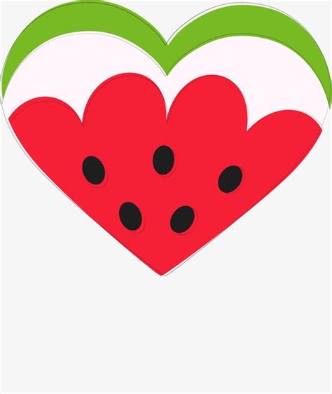 Watermelon Heart PNG Picture, Heart Shaped Watermelon, Watermelon ...