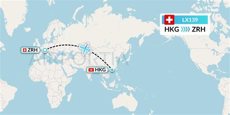 LX139 Flight Status Swiss: Hong Kong to Zurich (SWR139)