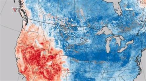 New NASA map shows dramatic effects of climate change