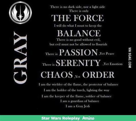 Grey Jedi Code | Star Wars Roleplay Amino Amino