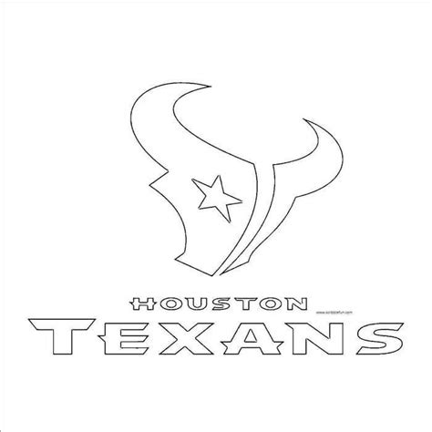 Houston Texans Coloring Pages - AlmateAtkinson