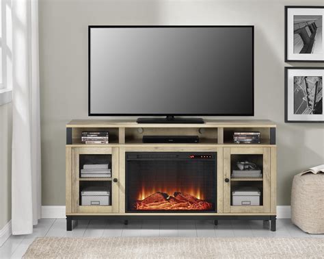 60 Inch TV Stand With Fireplace Media Console Electric Entertainment Center SALE 29986183804 | eBay