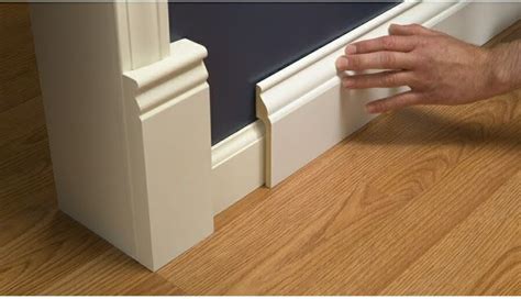 A Stroll Thru Life: Install Wide Baseboard Molding Over Existing Narrow Baseboard | Creative ...