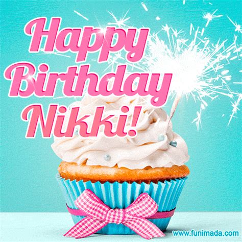 Happy Birthday Nikki GIFs - Download on Funimada.com