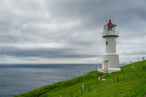 190+ Lighthouse On Mykines Faroe Islands Stock Photos, Pictures ...