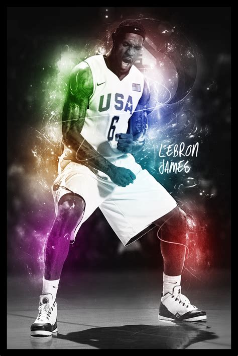 Lebron James edit by byze on DeviantArt