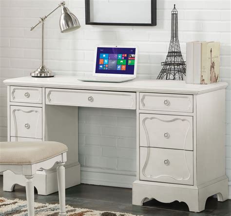 ACME Morre Antique White Desk - Morre Collection: 6 Reviews ...